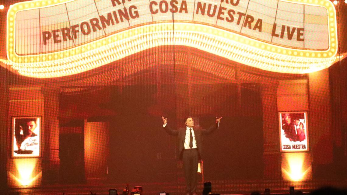 Superstar Rauw Alejandro brought his Cosa Nuestra World Tour to Fresno’s Save Mart Center Sunday (April 13) night and the sold-out concert didn’t disappoint.