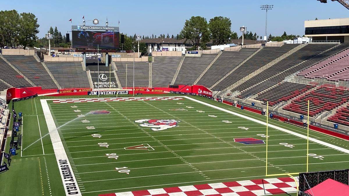 Fresno State hosts Eastern Washington in a college football game on Saturday, Sept. 9, 2023 at Valley Children’s Stadium in Fresno, California.