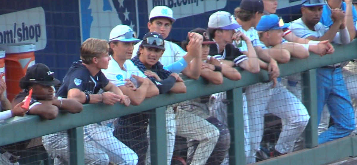 The City looks on in the annual City/County All-Star baseball game.