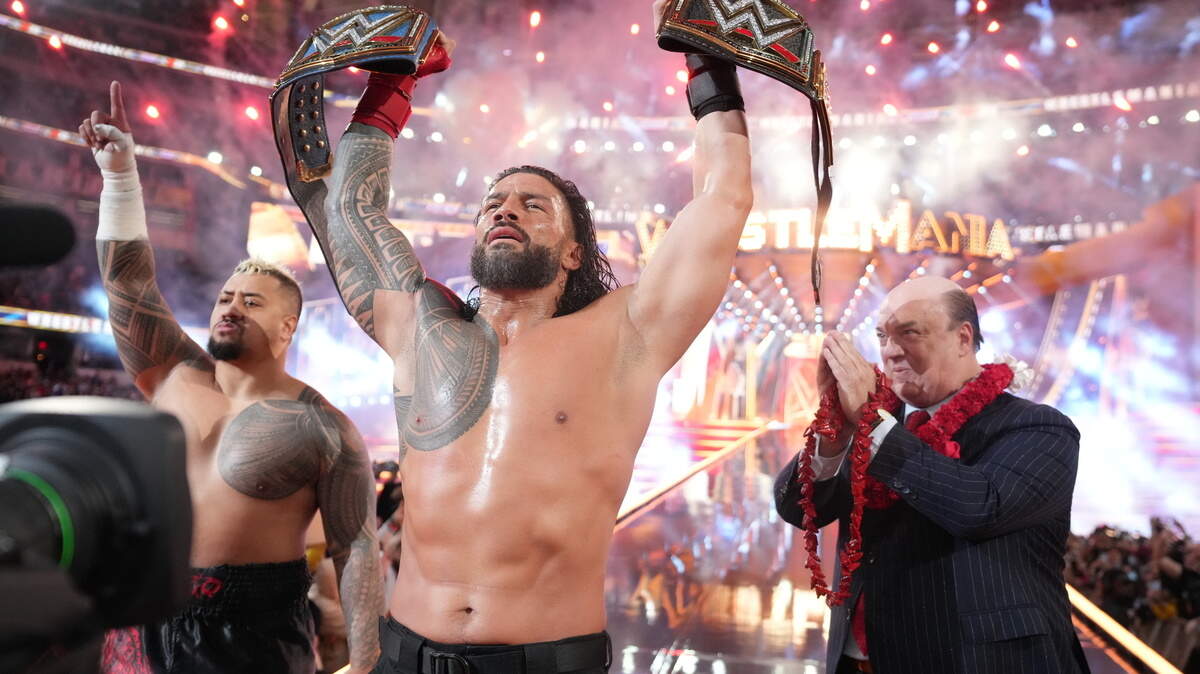 Roman Reigns retains his Undisputed WWE Universal Championship after defeating Cody Rhodes at WrestleMania 39 from SoFi Stadium in Inglewood, Cal. in April. Reigns will be in Lexington for WWE Friday Night Smackdown.