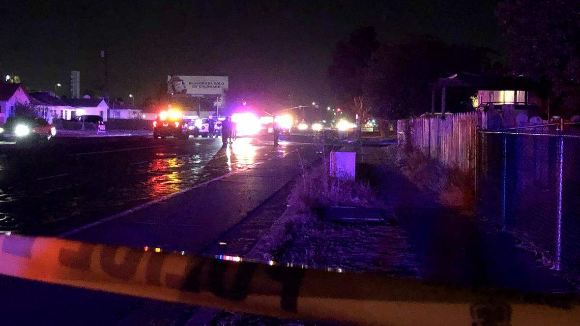 Fresno police officer who was driving a squadron SUV struck a bicyclist Thursday night in southeast Fresno. Police believe the bicyclist was under the influence of alcohol while trying to cross four lanes.