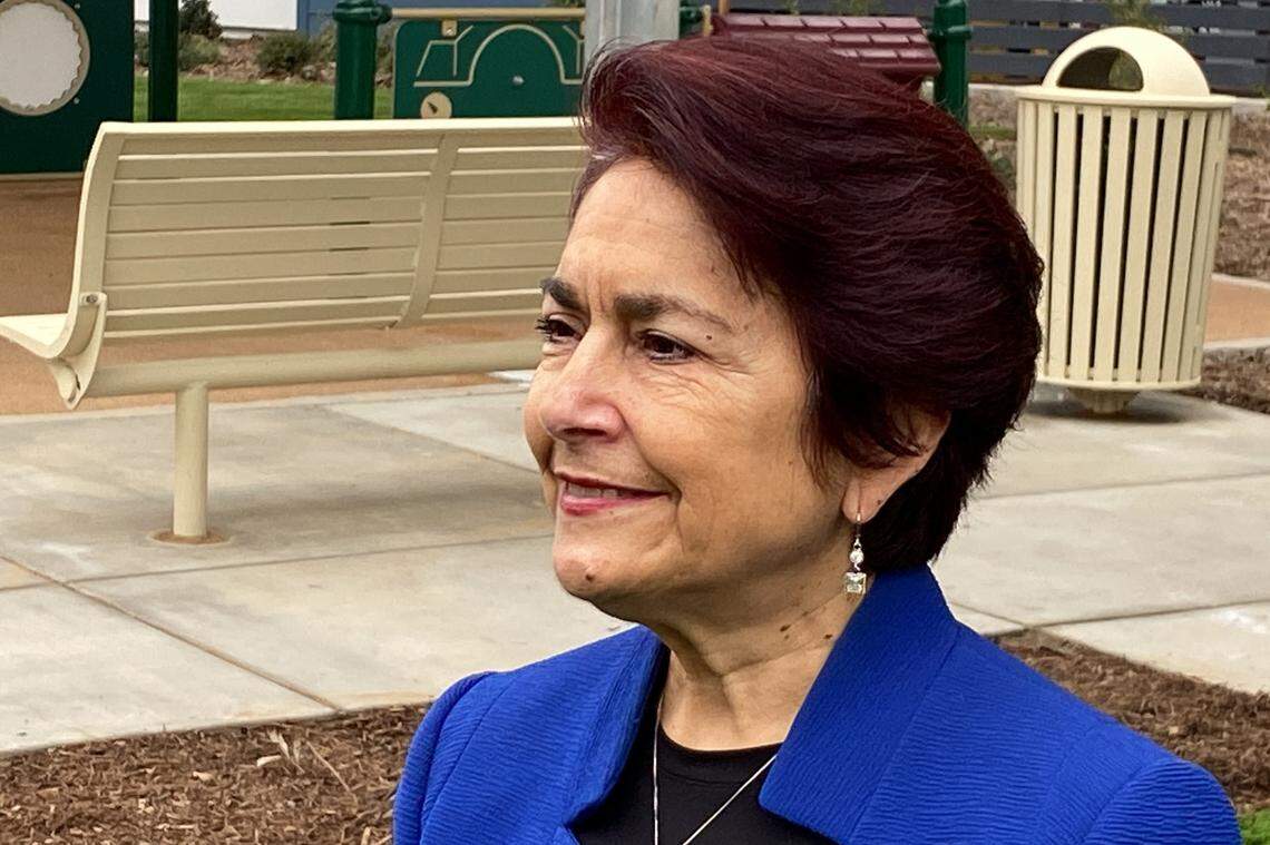 State Sen. Anna Caballero, D-Merced, said officially Friday, Jan. 21, 2021, she will run in the newly drawn 14th District while speaking at The Link near Blackstone and McKinley avenues in Fresno.&nbsp;