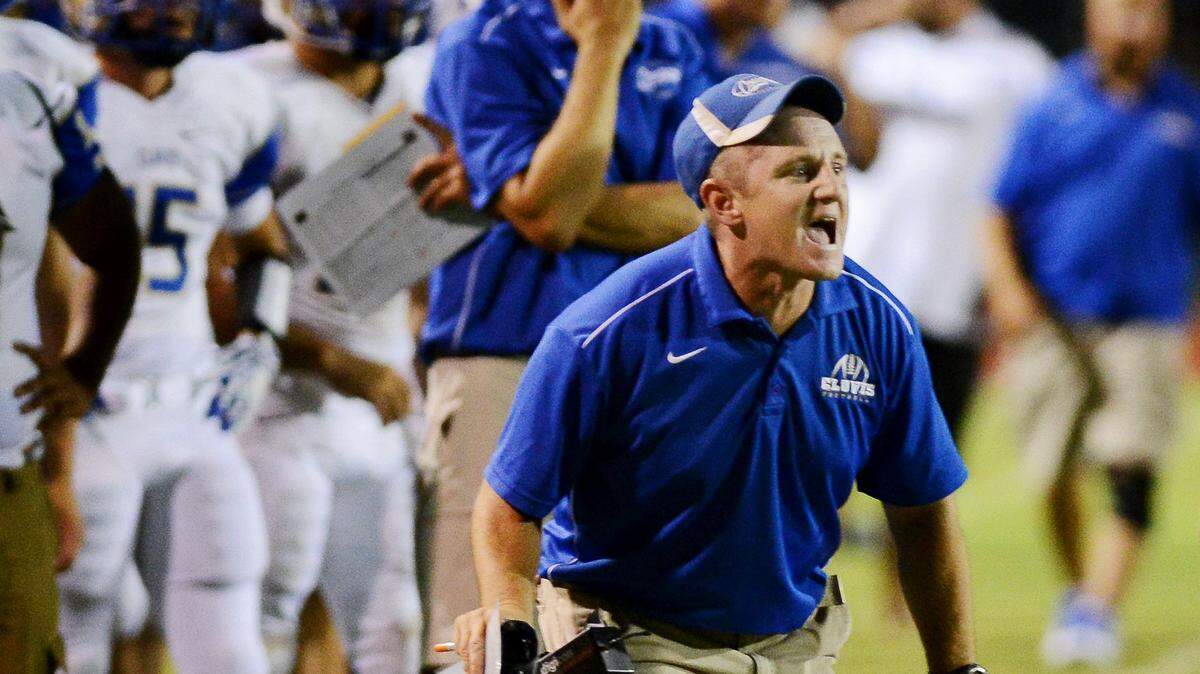 Rich Hammond is not returning to be the Clovis High football coach.