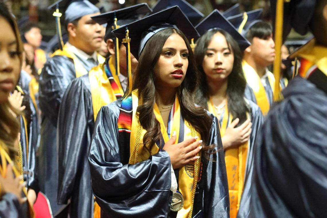 Joslyn Conchas, alumna de último año de Sunnyside High School, ingresará en otoño en la UC Merced como parte de la promoción inaugural del programa PRIME+ BS/MD del Valle de San Joaquín.