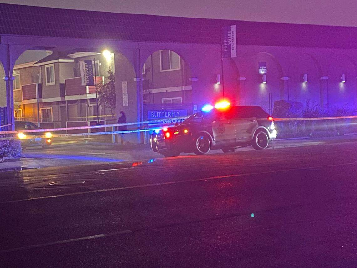 A woman in her 20s was killed at an apartment in Fresno, California on Friday, Dec. 6, 2024.