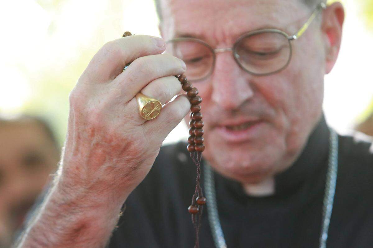 Fresno Diocese Bishop Joseph V. Brennan not only gave the United Farm Worker leaders and marchers his blessing as they stopped in Fresno on Thursday (Aug. 11) on their pilgrimage to Sacramento, but he also had a message to Gov. Gavin Newsom: “sign this legislation.”&nbsp;