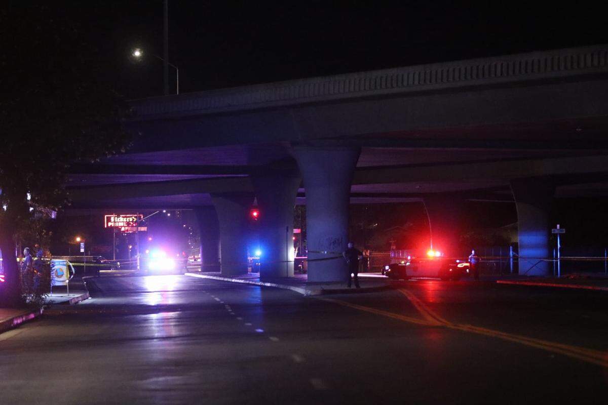 A 38-year-old man died Friday night after being stabbed once in the upper torso in central Fresno.