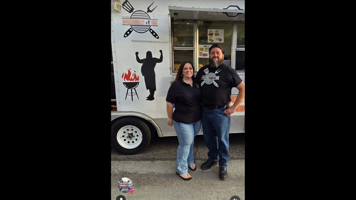 Emily and Joe Avila run Papa Joe’s Spokesbelly BBQ, which is planning to open in a former gas station at Shaw and Maroa avenues in Fresno.