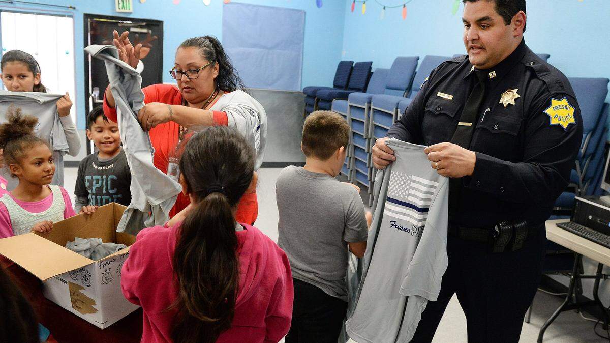 Fresno police Deputy Chief Mark Salazar confirmed to The Bee he will announce Friday his run for Fresno County Sheriff. Salazar, pictured here in 2017, said he plans to hold a news conference Friday afternoon. (Bee file photo)