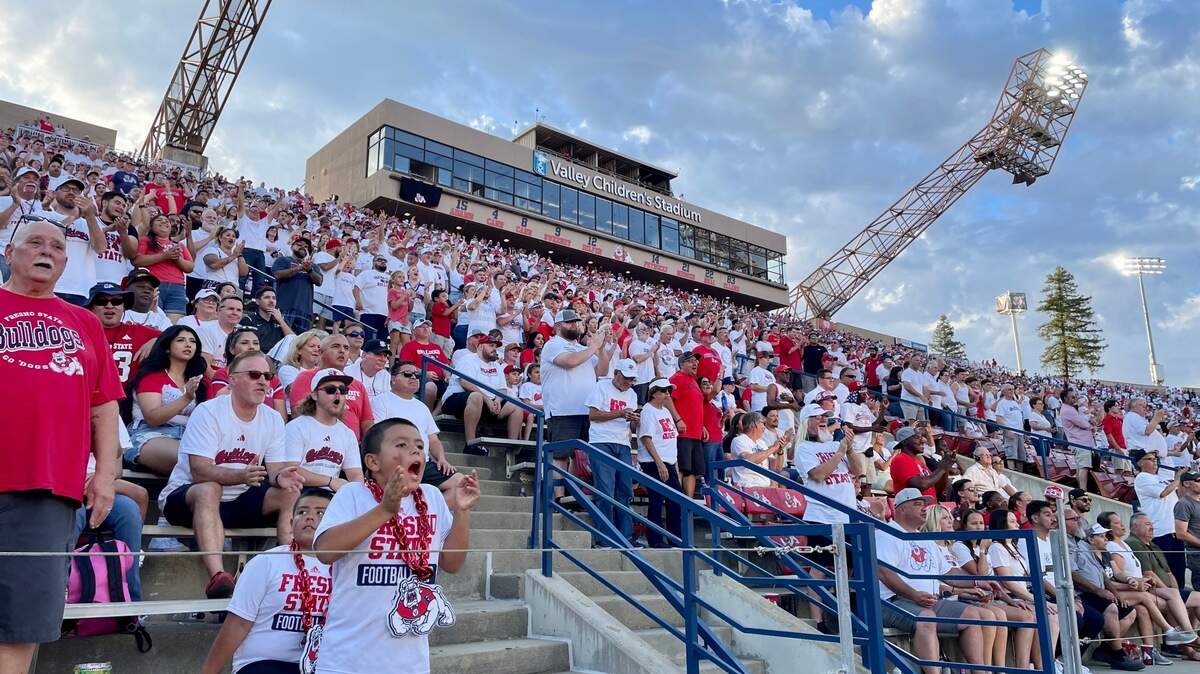 Fresno State hosted Eastern Washington on Saturday for the Bulldogs’ home opener at Valley Children’s Stadium. Fresno State was expecting a crowd in the high 30,000 range with the possibility of having a sellout crowd.