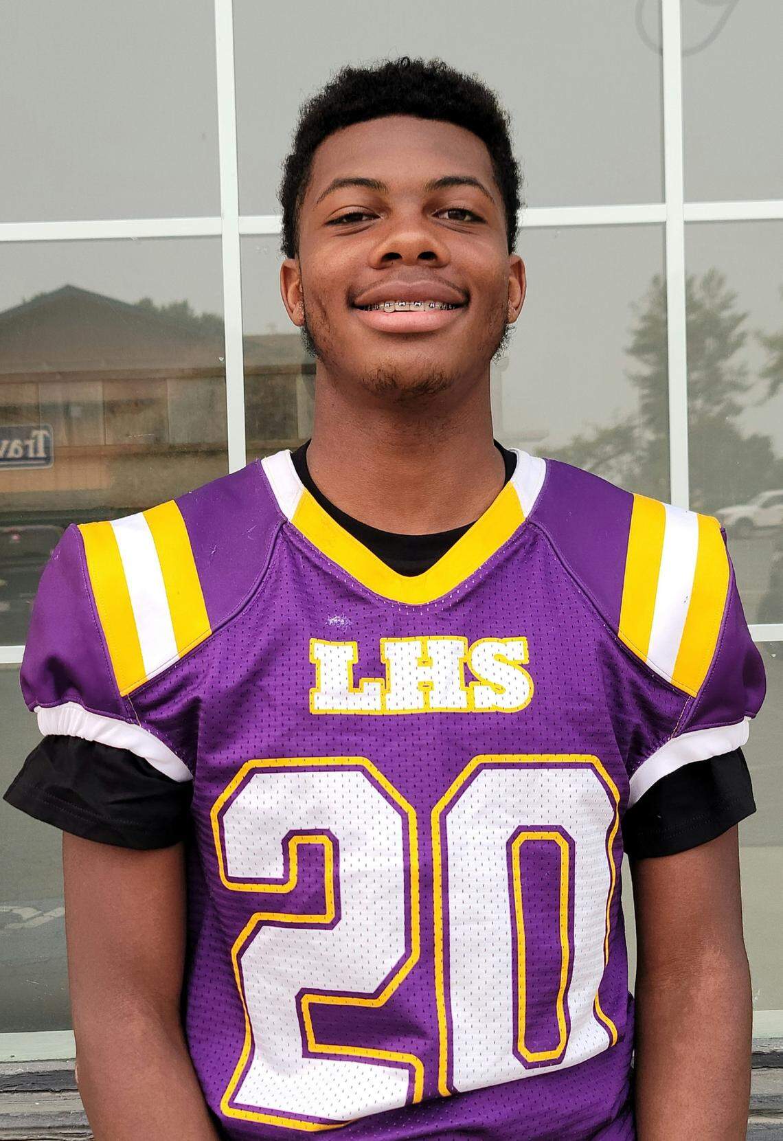 Lemoore High wide receiver/safety D’Marcus Watson.