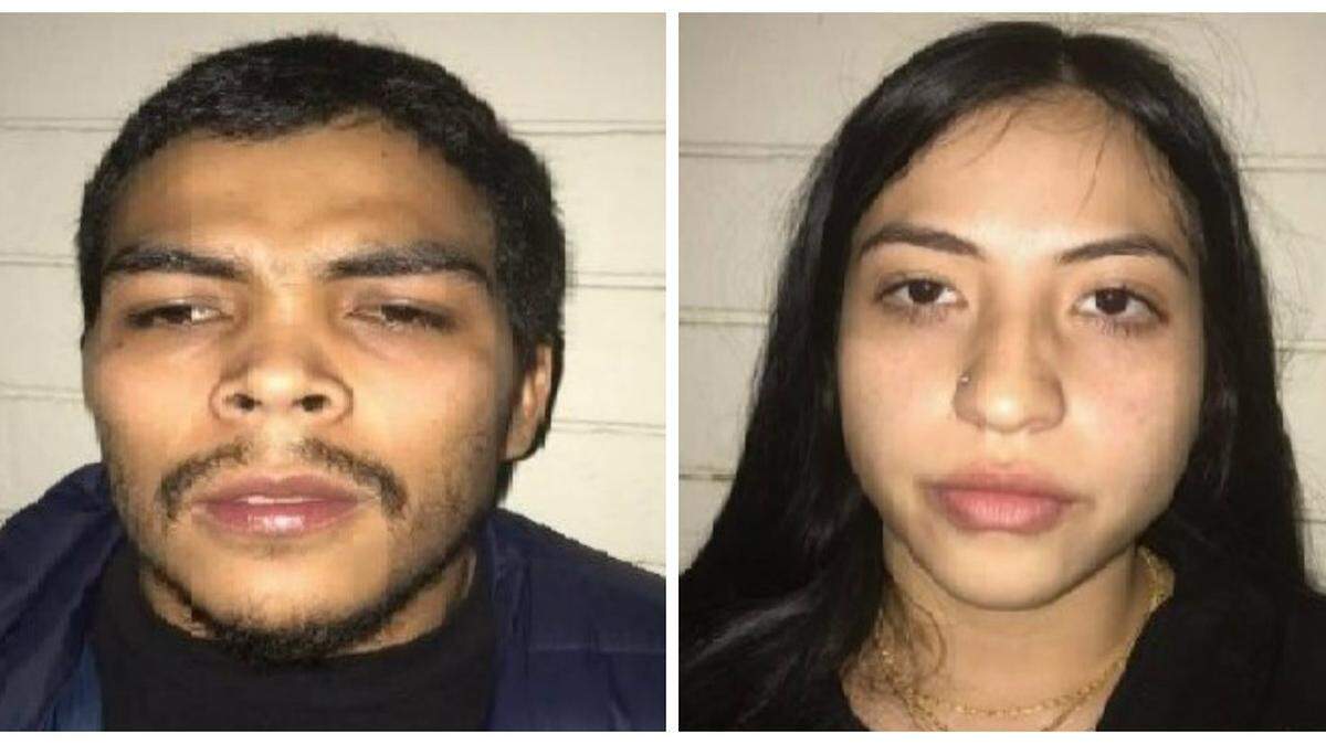 Suspects Gilberto Ramirez and Lessly Diaz are shown.