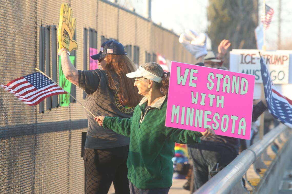 Constituents in U.S. Rep. David Valadao’s district, on Monday, Jan. 26, are urging the Republican to oppose ICE tactics, particularly in Minnesota where agents have killed two U.S. citizens this month.