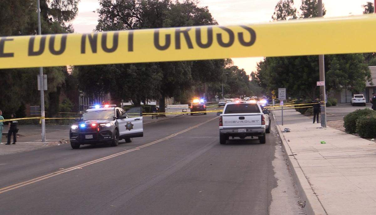 A woman was stabbed and killed near a Fresno, California post office on Sunday, July 23, 2023.