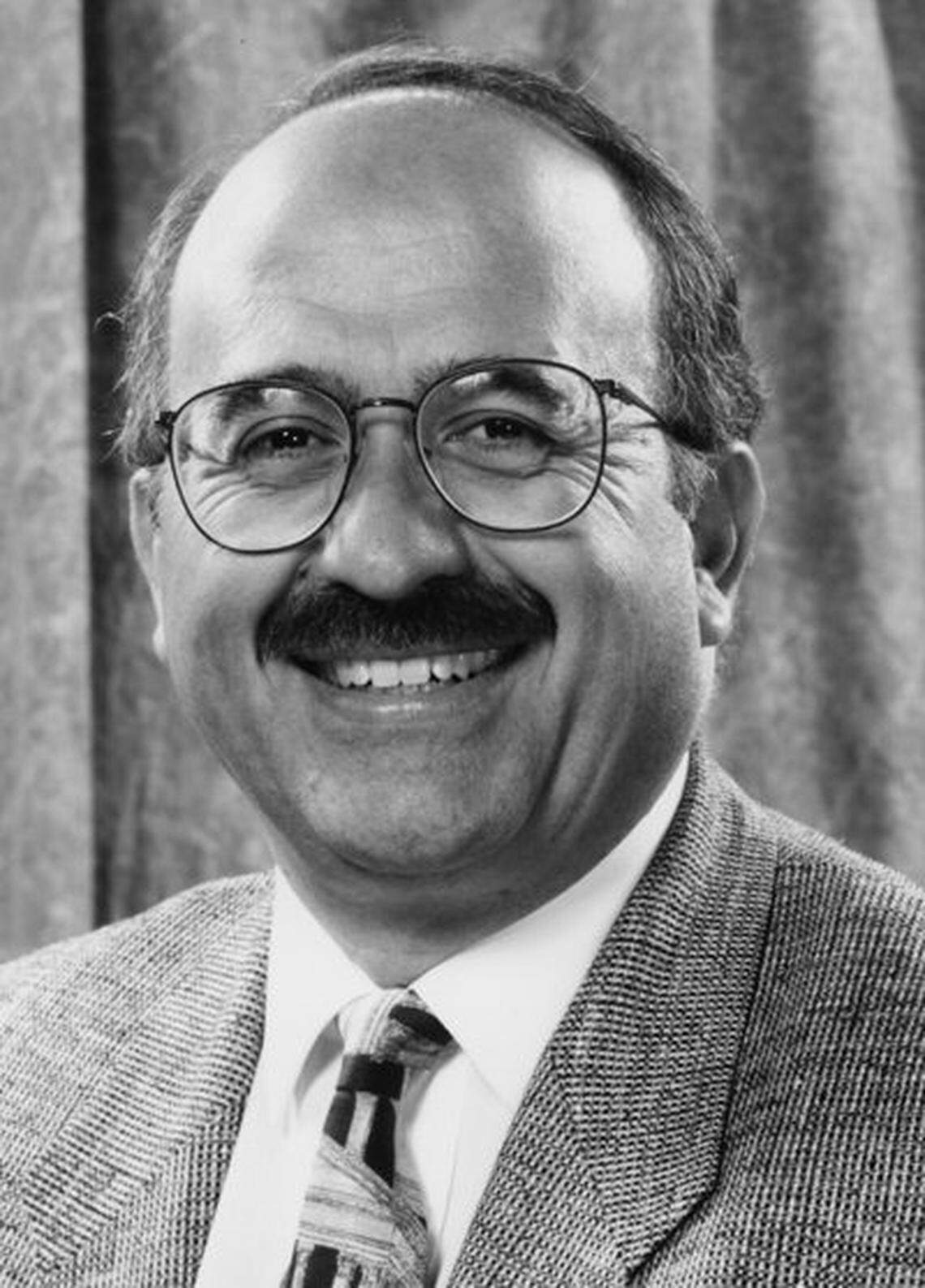 Kopi Sortiropulos is shown in an undated handout photo from his days as a KMPH weather anchor in Fresno.