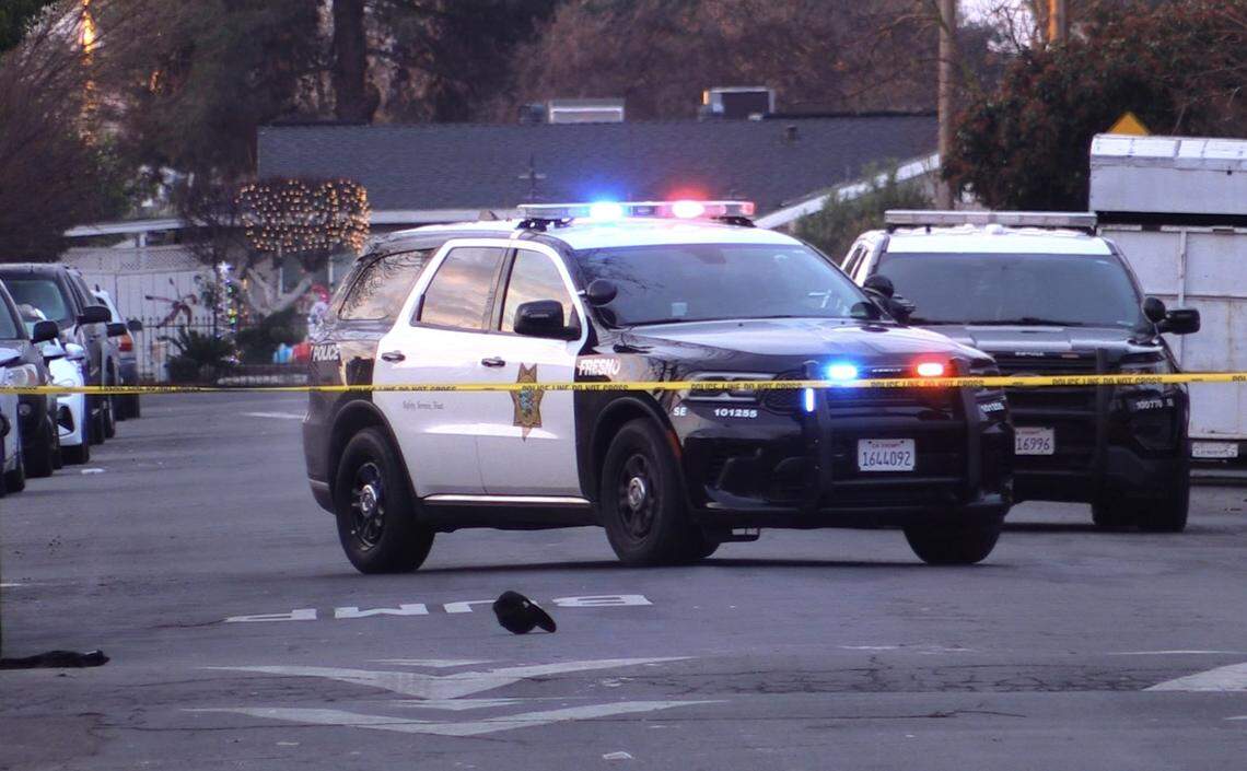 A man was stabbed to death at a Fresno, California, home on Sunday, Dec. 31, 2023.