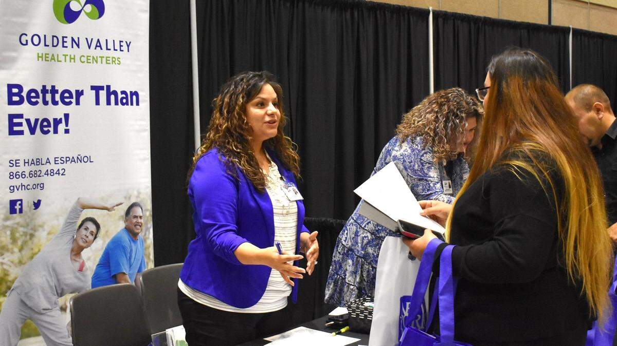 The Central Valley Hispanic Chamber of Commerce held a bilingual job fair on Tuesday, June 26, 2018, at Modesto Centre Plaza.