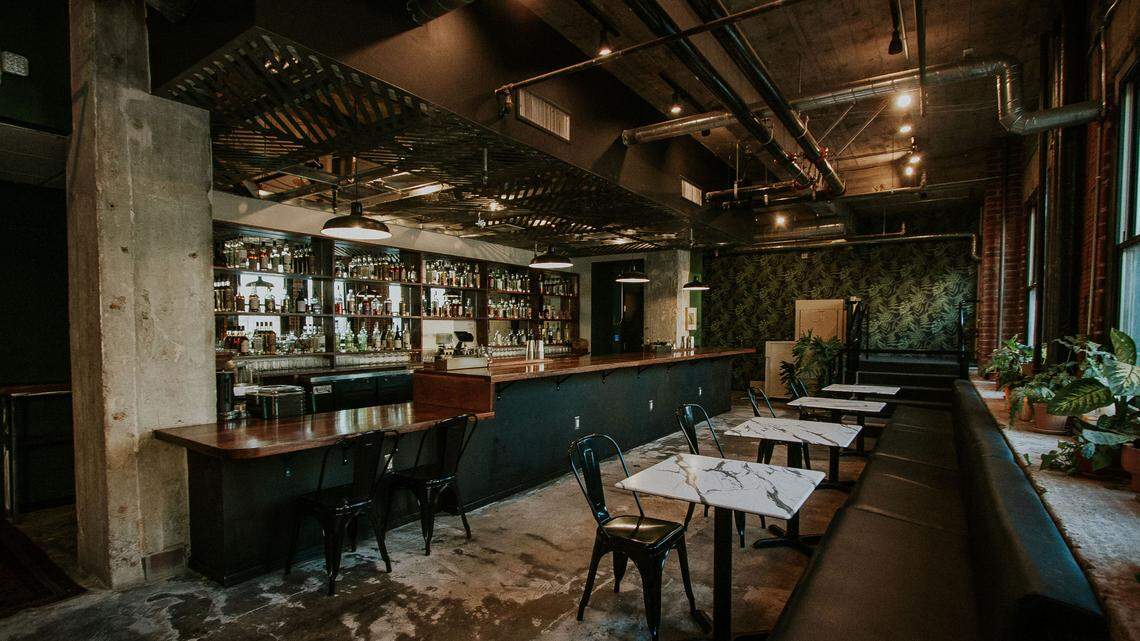 Quail State, on the second floor rooftop of the Pacific Southwest Building in downtown Fresno, has seating both indoors and outdoors. The business recently sold to new owners.