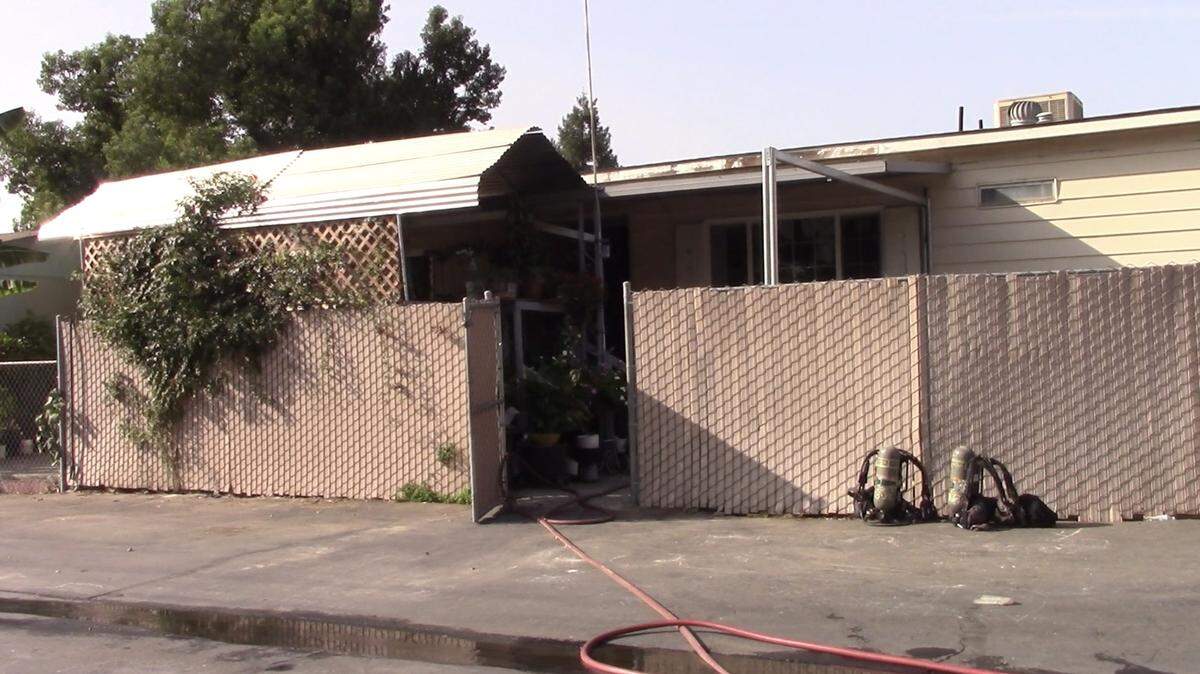 Fresno County Fire extinguished a mobile home fire in the 5000 block of South Chestnut Avenue.