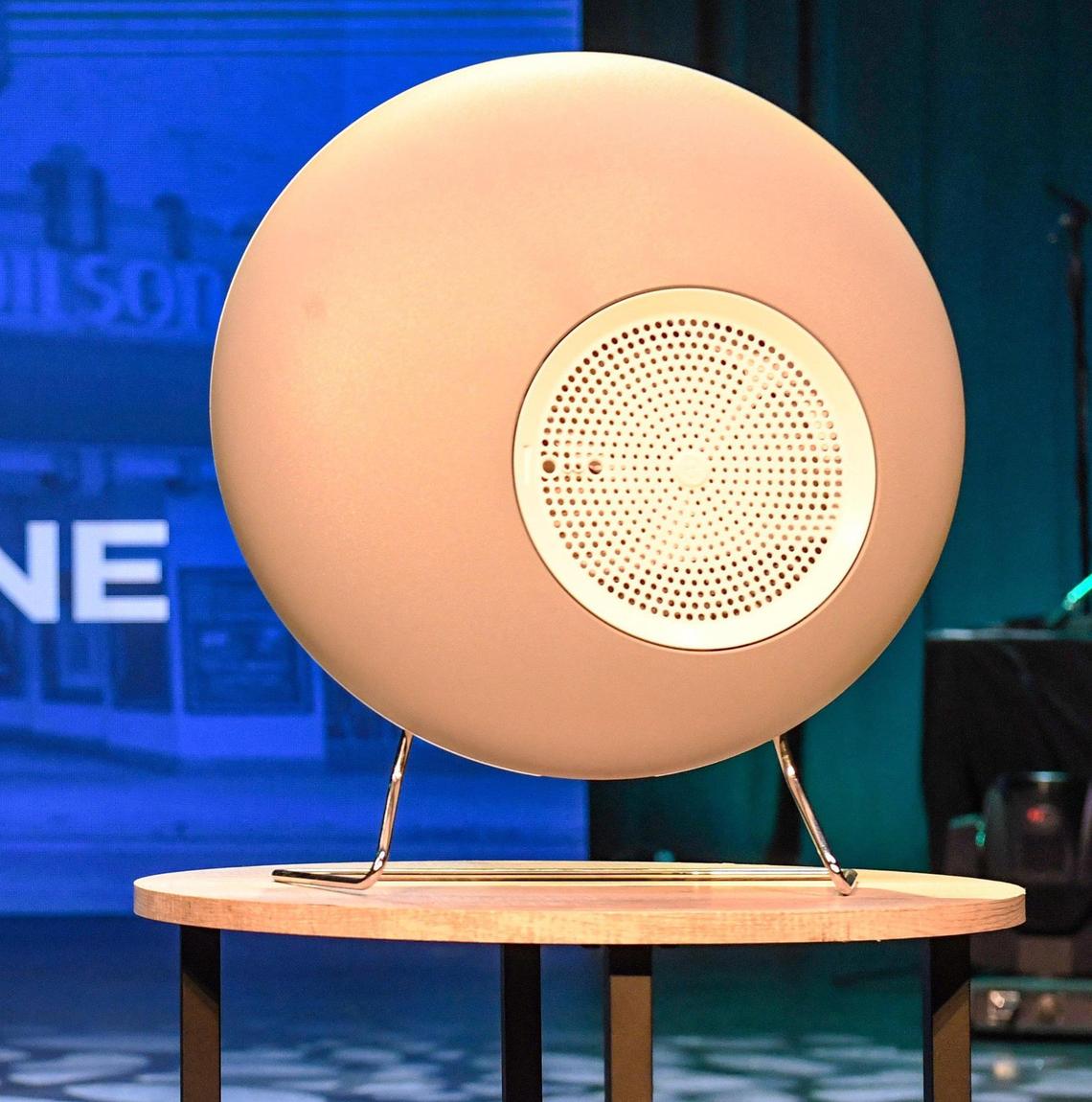 A dry hydrogen peroxide, or DHP, unit is displayed at Cornerstone Church in downtown Fresno on Wednesday, March 10, 2021. Pastor Jim Franklin announced the installation of six units inside the church to clean the air of potential coronavirus microbes. Franklin says the patented technology, which has been around since 2006, will continuously clean the air of viruses, bacteria, mold, odors and even insects.