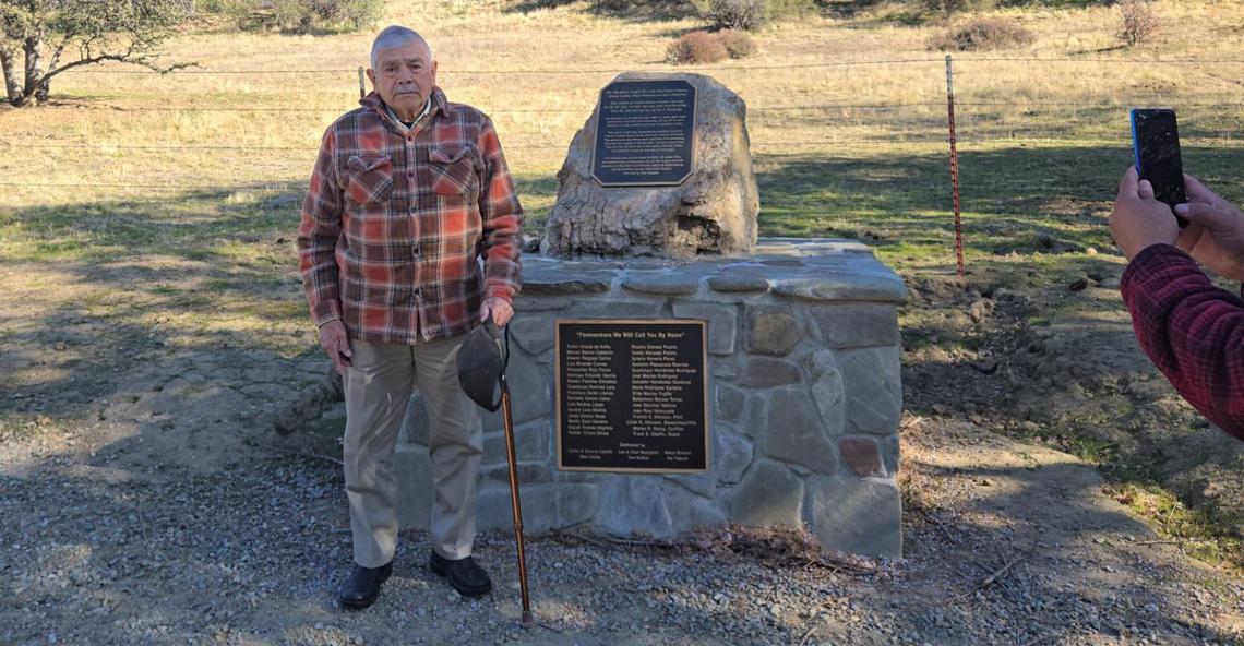 Fermín Ramírez Lara traveled 2,000 miles to visit the site of his father’s plane crash in California, honoring his memory and the other 27 deportee victims.