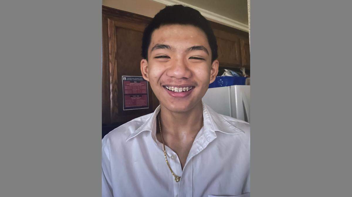 Zachary Xayavong, 17, of Fresno died from a gunshot wound about a week after he was found inside his vehicle at East Rotary Park on July 1, 2021.