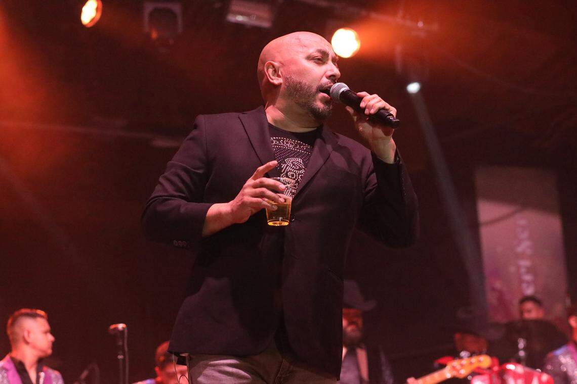 Regional Mexican singer Lupillo Rivera performed at the Paul Paul Theater on the final night of The Big Fresno Fair, delighting the audience not only with his voice but also with autographs on Sunday, October 12, 2025.