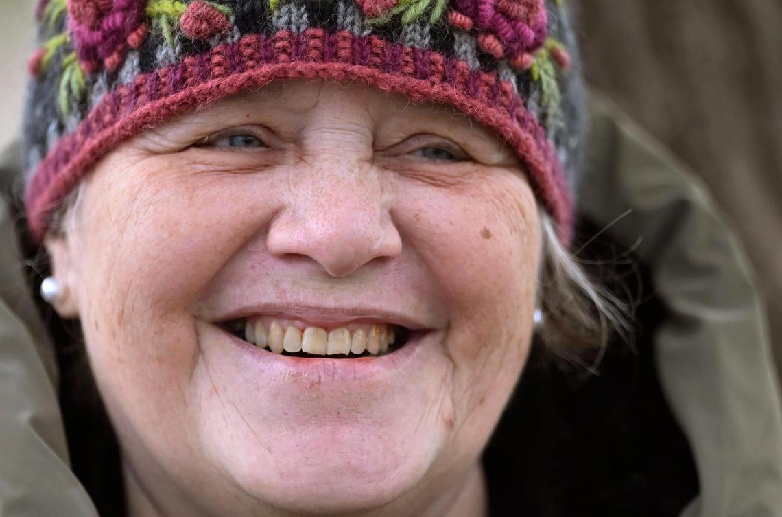 Michaela Bennett talks about being homeless in an interview Thursday, Dec. 19, 2024 in Fresno.