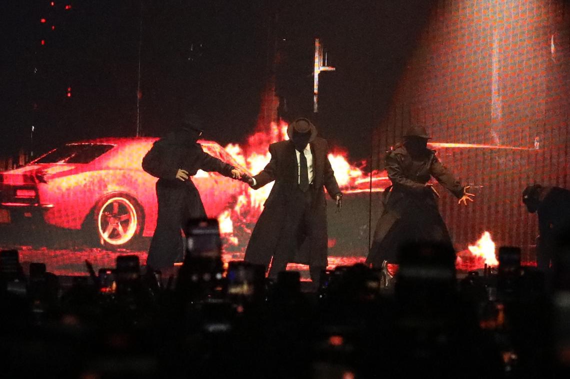 Superstar Rauw Alejandro brought his Cosa Nuestra World Tour to Fresno’s Save Mart Center Sunday (April 13) night and the sold-out concert didn’t disappoint.