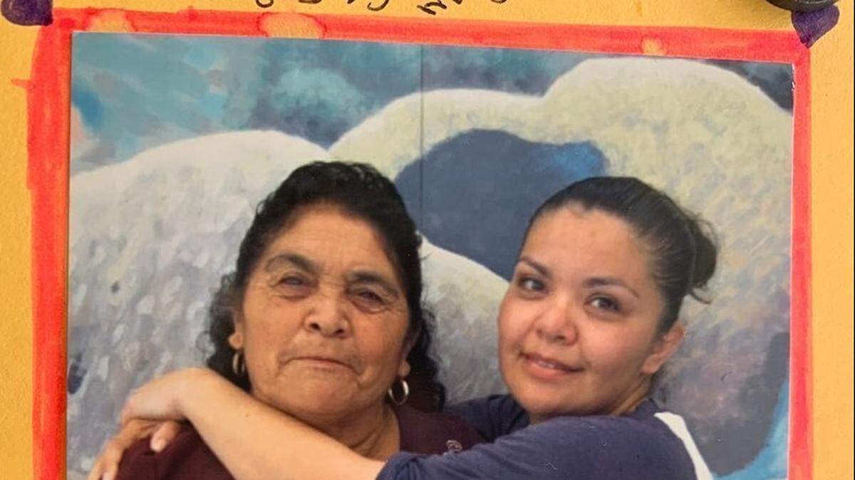 Marisela Andrade, 44, right, poses with her mother in an undated photo included in a petition submitted to Gov. Gavin Newsom’s office asking Newsom to stop ICE from detaining Andrade upon her release from prison. Advocates say ICE took custody of Andrade on Friday, Dec. 3.