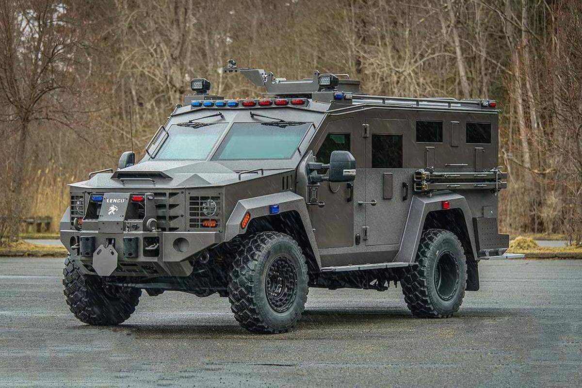 A BearCat armored tactical vehicle, similar to the one seen here, was used to kill the suspect in the shooting death of a Tulare County Sheriff Office deputy.