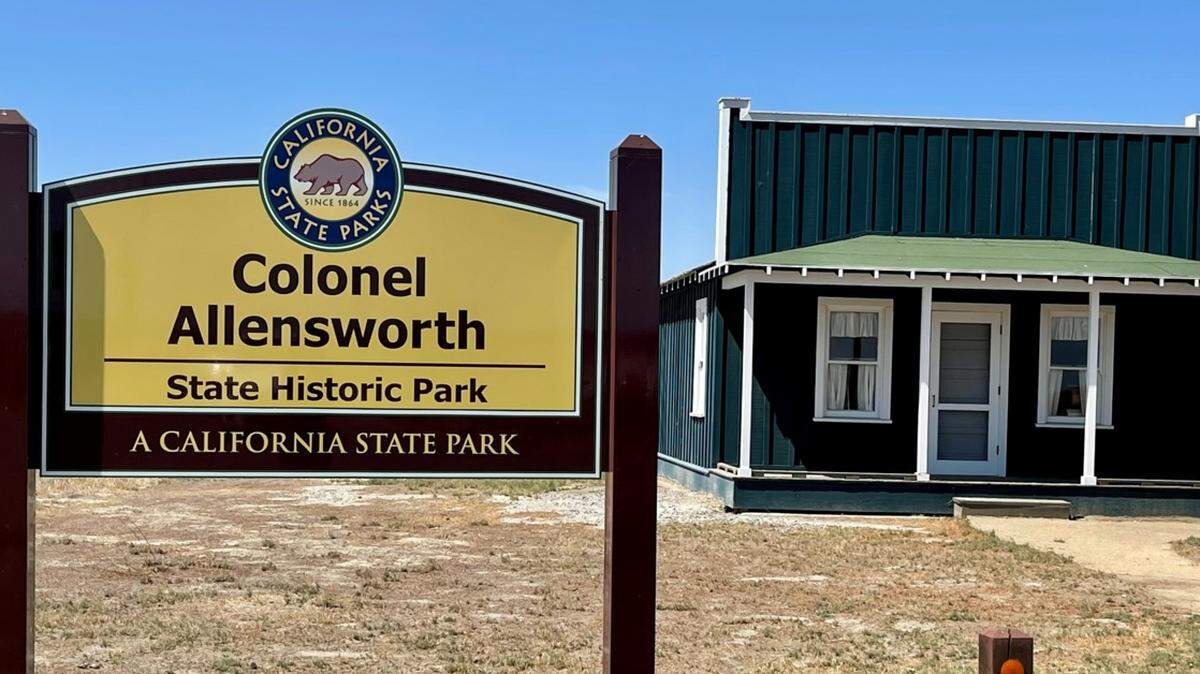 Part of the state historic park in Allensworth, which is in Tulare County.