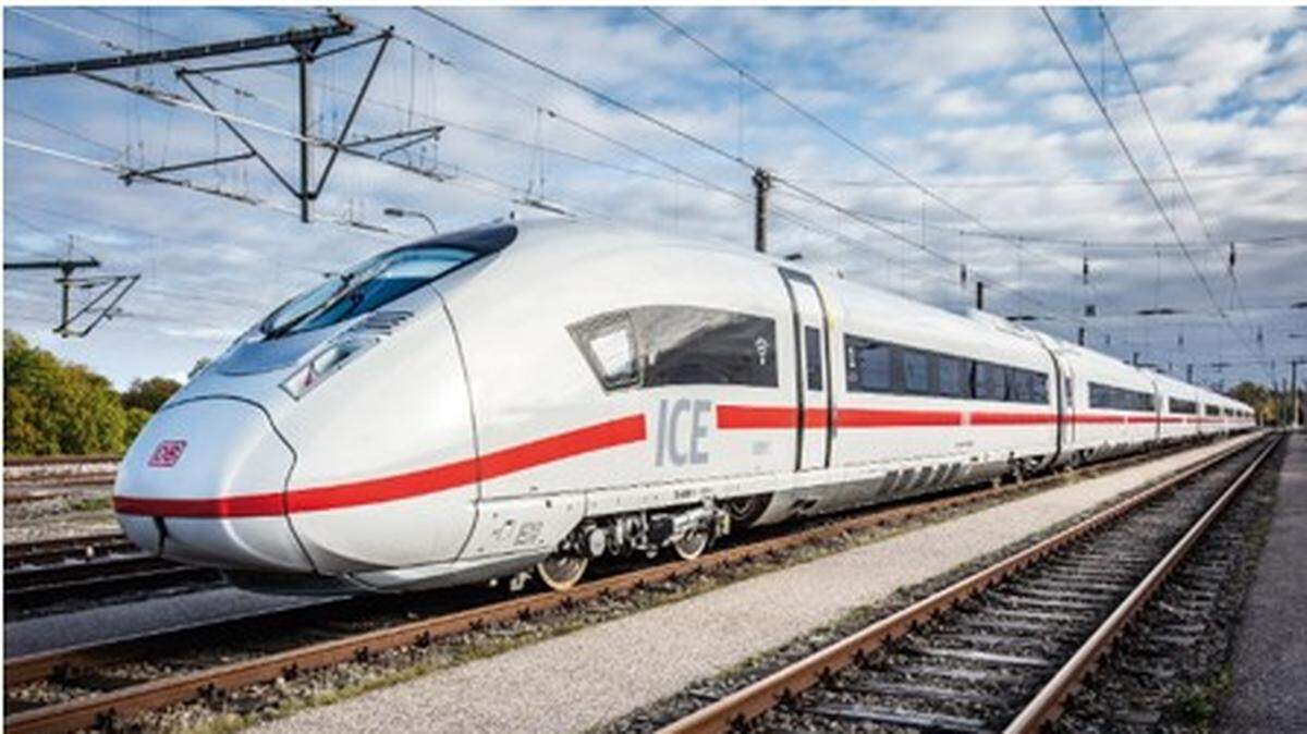 A bullet train in service built by Siemens. Hyundai Rotem and Alstom have also expressed interest in bidding to build train sets for California’s future high-speed rail system.