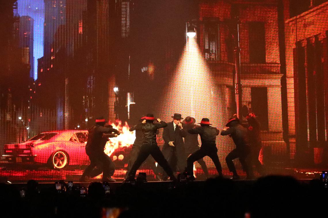 Superstar Rauw Alejandro brought his Cosa Nuestra World Tour to Fresno’s Save Mart Center Sunday (April 13) night and the sold-out concert didn’t disappoint.