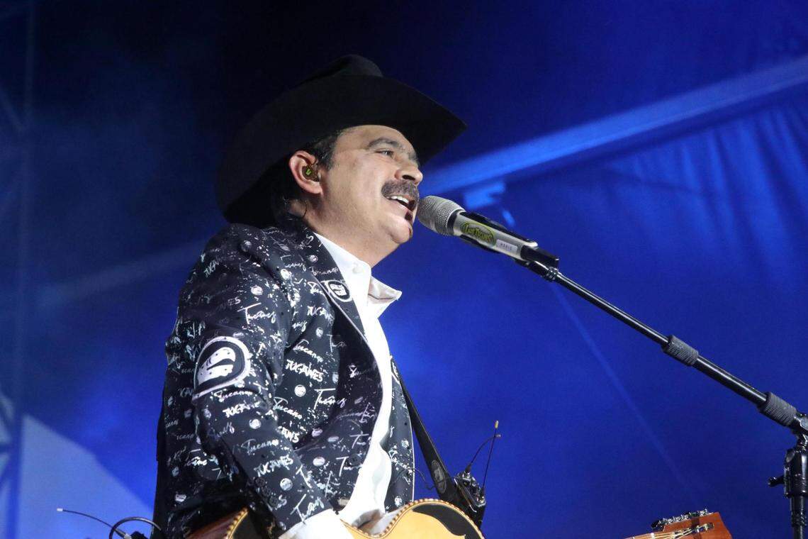 Los Tucanes de Tijuana durante el festival MicheFest en Granite Park en Fresno el 19 de agosto del 2023.