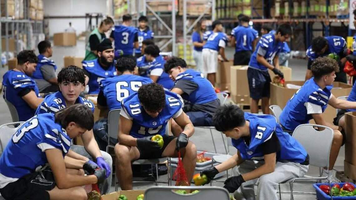 Sanger West tackles hunger before taking care of business against Fowler