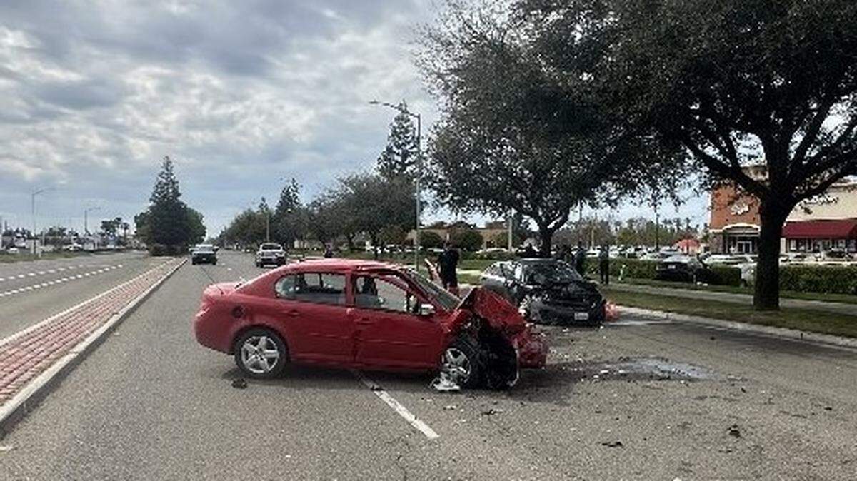 A driver was killed in a three-vehicle collision in Clovis, California, on Wednesday, March 27, 2024, police said.