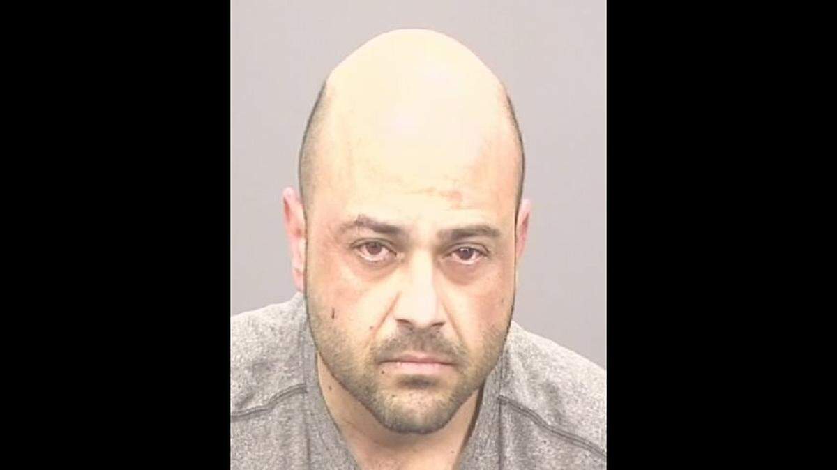 Chad Mazgedian, 43, was arrested Wednesday March 13, 2019, after he allegedly entered a Panera Bread restaurant with an explosive device. The device was deactivated by a bomb squad unit. Police said Mazgedian was reportedly suicidal and had bomb-making materials at home.