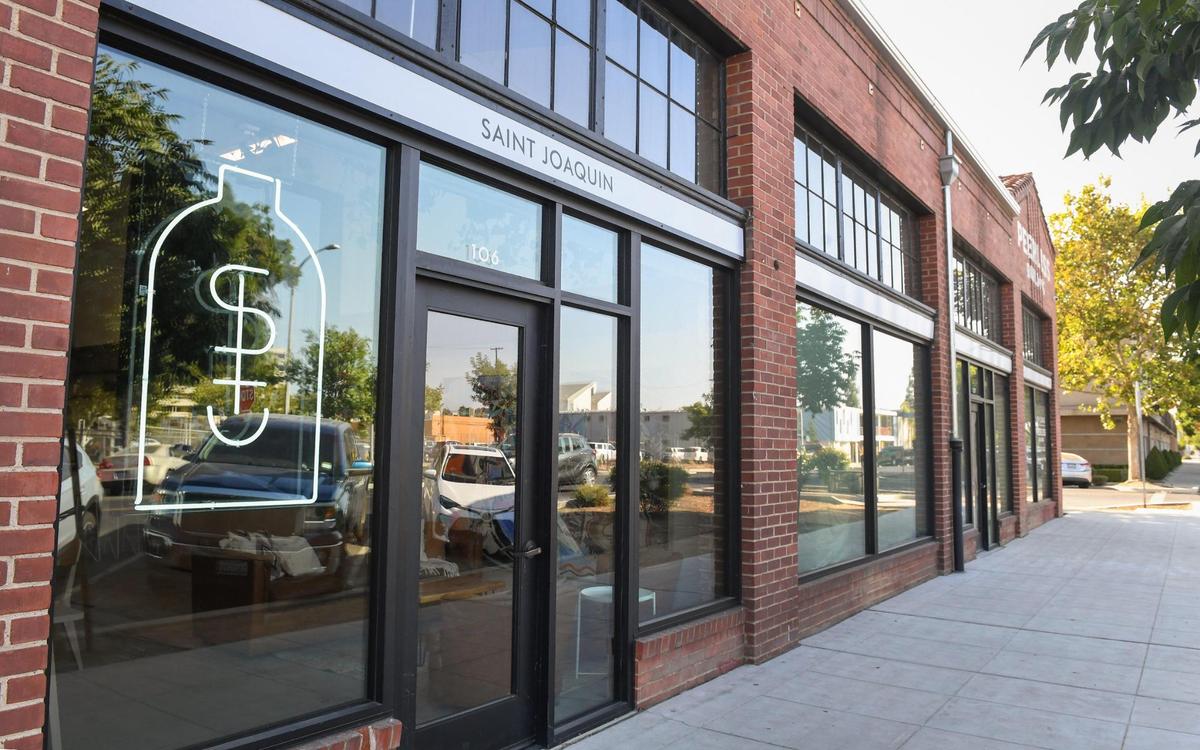 Saint J Wine in the Peerless Building in downtown Fresno is pictured in this Fresno Bee file photo from 2021.