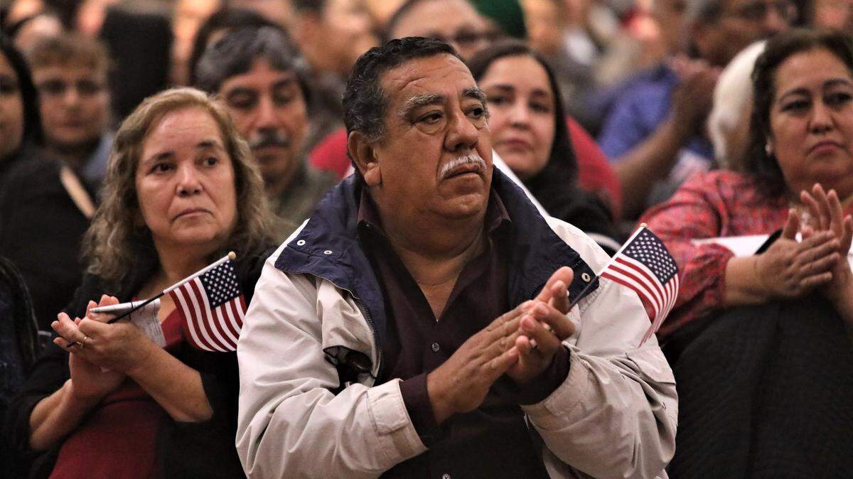 This naturalization ceremony at the Fresno Convention Center in November 2019 saw 988 people representing 72 nations become U.S. citizens.