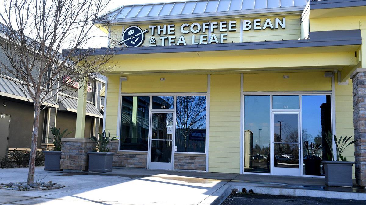 The Coffee Bean & Tea Leaf shop in the Park Crossing shopping center, Friant and Fresno streets.