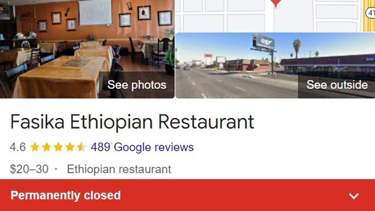 Ethiopian restaurant Fasika has closed its location on Blackstone Avenue. What about its planned second location?