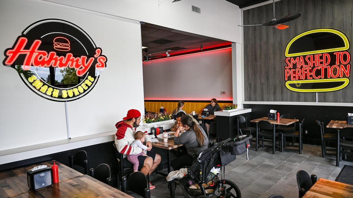 The fifth Hammy’s Smashburgers is now open at Cedar and Shepherd in north Fresno. It’s the biggest one yet, with seating for more than 60 people.