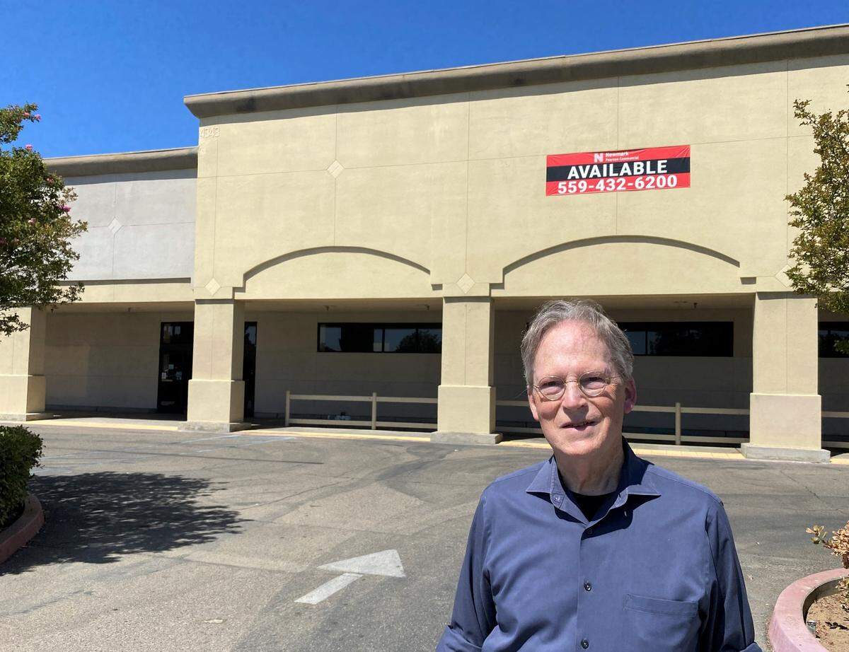 Jeffrey Hallock, a retiree who lives in central Fresno, said he’s excited to see the scope of the city’s plans for a new senior citizens center to be built on the site of a former Vons grocery store on Blackstone Avenue north of Ashlan Avenue.