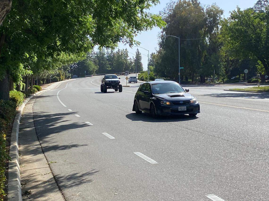 Car travel on Wednesday, May 24, 2023, where city officials look to add a stoplight and crosswalks on Audubon Drive and Del Mar Avenue on a stretch of road with limited options for crossing the busy street. A traffic study will add safety option at 10 other intersections, they say.