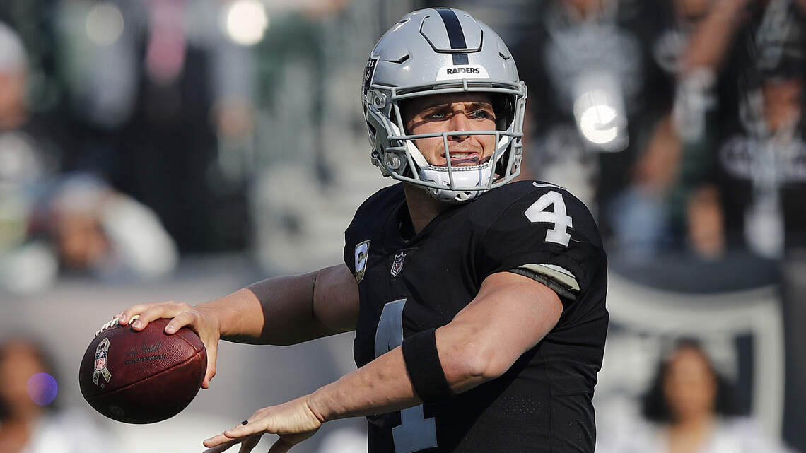 Could Raiders’ Derek Carr be set to pitch for the Fresno Grizzlies? Here is his answer