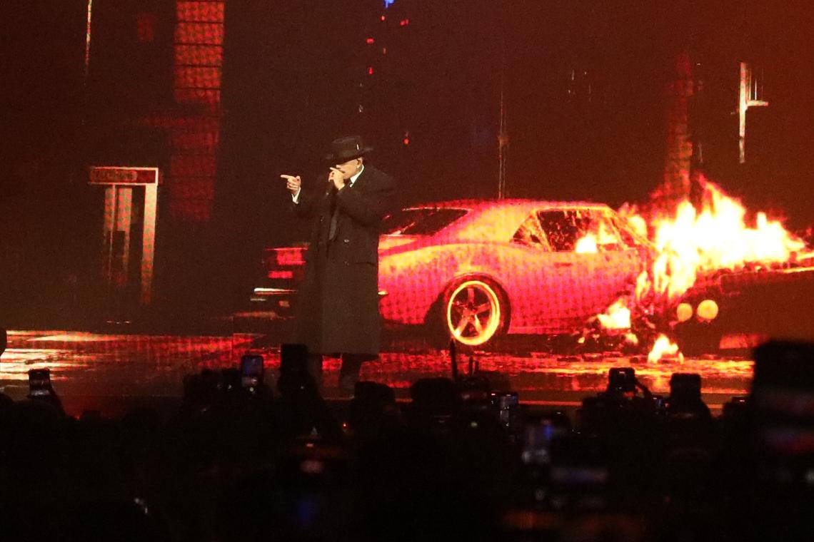 Superstar Rauw Alejandro brought his Cosa Nuestra World Tour to Fresno’s Save Mart Center Sunday (April 13) night and the sold-out concert didn’t disappoint.