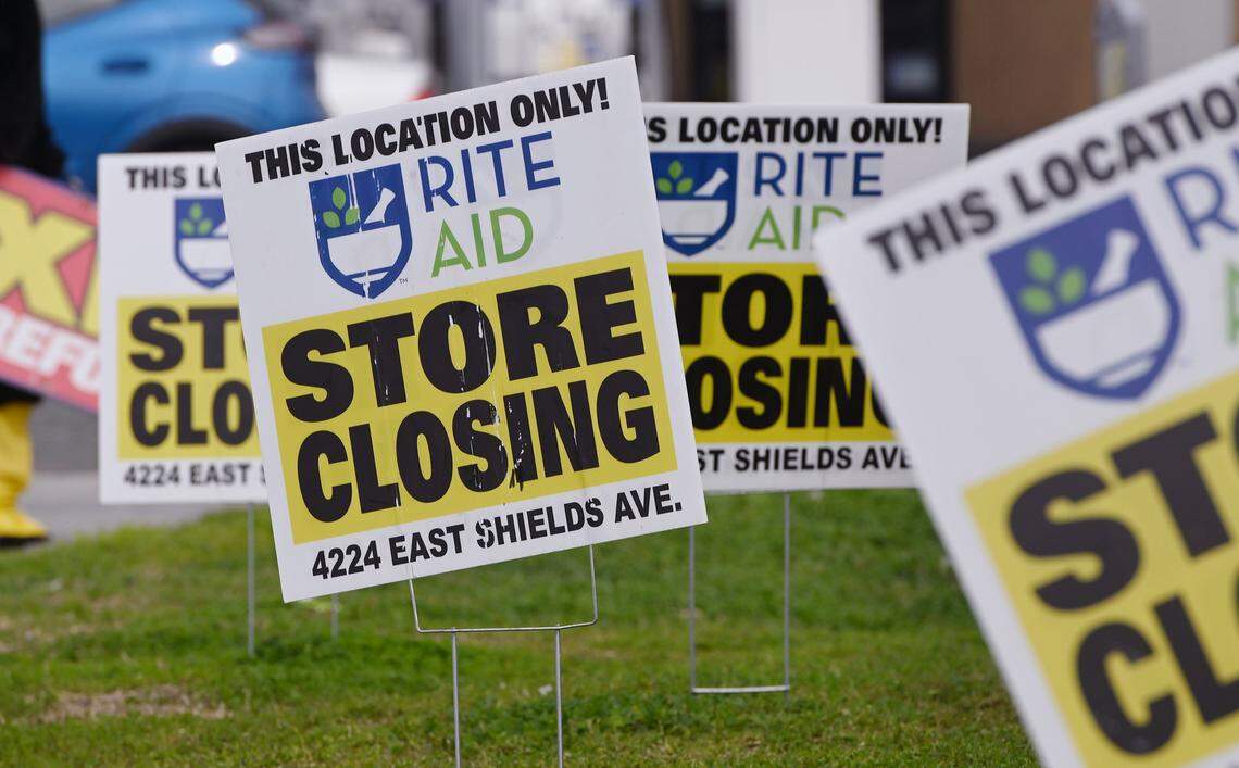 All the Rite Aid stores in Fresno have closed after the chain filed for bankruptcy.
