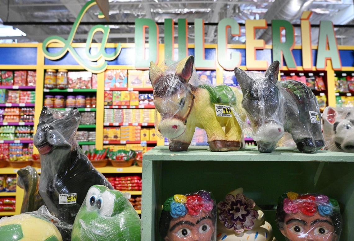 A colorful candy shop can be found in the new Vallarta which opened on Shaw Avenue in Clovis Wednesday.