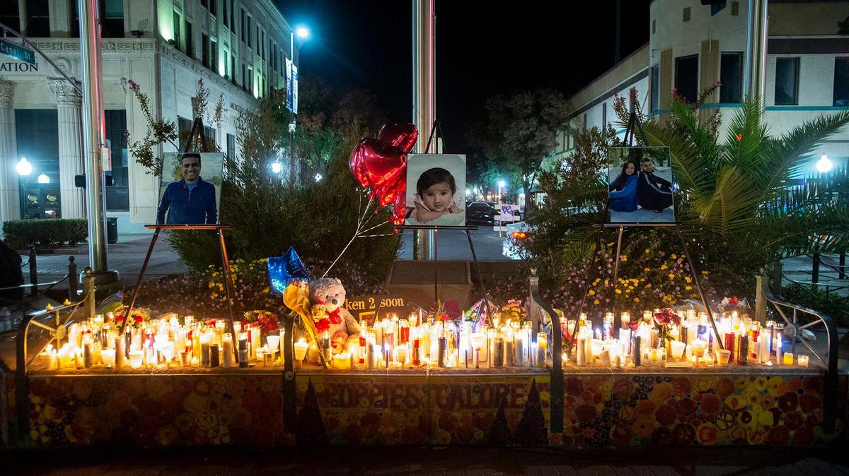 ‘Our community is heartbroken.’ Outpouring of grief marks Merced vigil for slain family